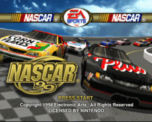 n64游戏 纳斯卡赛车99[美]NASCAR 99 (USA)