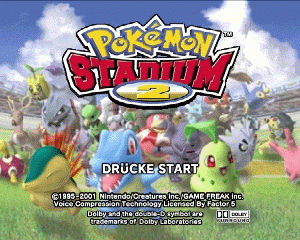 n64游戏 口袋妖怪竞技场2[德]Pokemon Stadium 2 (Germany)