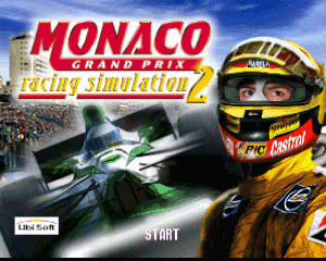 n64游戏 摩洛哥汽车大赛2[欧]Monaco Grand Prix - Racing Simulation 2 (Europe) (En,Fr,Es,It)
