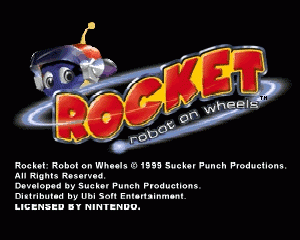 n64游戏 火箭滑轮机器人[美]Rocket - Robot on Wheels (USA)