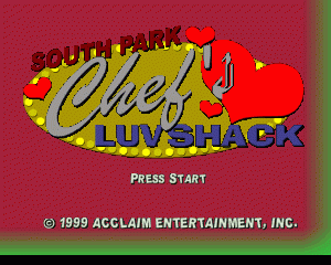 n64游戏 南方公园——综艺问答[欧]South Park - Chef's Luv Shack (Europe)