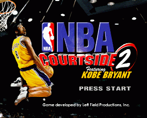 n64游戏 NBA科比布兰特2[欧]NBA Courtside 2 featuring Kobe Bryant (USA)
