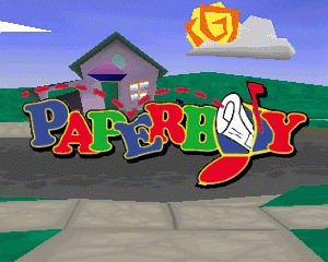 n64游戏 报童[欧]Paperboy (Europe)