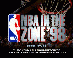 n64游戏 NBA地带98[日]NBA in the Zone '98 (Japan)