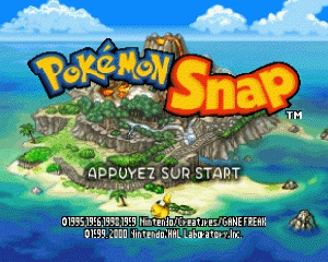 n64游戏 口袋妖怪写真[法]Pokemon Snap (France)