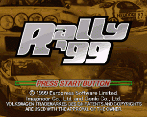 n64游戏 汽车拉力赛99[日]Rally '99 (Japan)