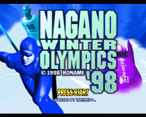 n64游戏 奥林匹克冰球赛98[美]Nagano Winter Olympics '98 (USA)