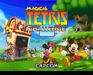 n64游戏 米老鼠魔法方块[德]Magical Tetris Challenge (Germany)