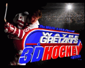 n64游戏 韦恩格列斯基3D冰球[美]A版Wayne Gretzky's 3D Hockey (USA) (Rev A)