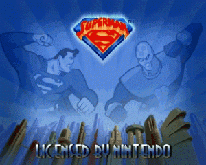 n64游戏 超人[美]Superman (USA) (En,Fr,Es)