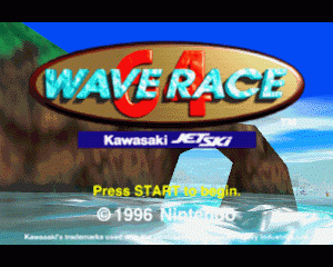 n64游戏 N64水上摩托[美]A版Wave Race 64 (USA) (Rev A)