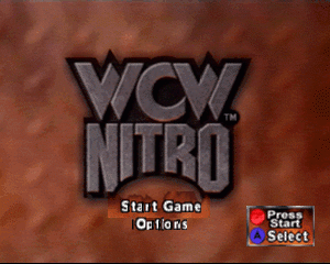 n64游戏 火暴摔交[美][修正版]WCW Nitro (USA) (Alt)