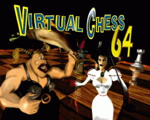 n64游戏 N64虚拟国际象棋[美]Virtual Chess 64 (USA) (En,Fr,Es)