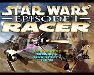 n64游戏 星球大战前传——极速飞梭[欧]Star Wars Episode I - Racer (Europe) (En,Fr,De)