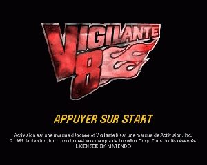 n64游戏 武装战斗车[法]Vigilante 8 (France)