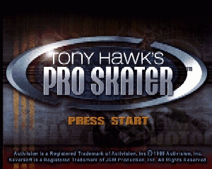 n64游戏 托尼霍克专业滑板[美]Tony Hawk's Pro Skater (USA)