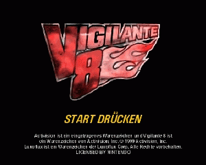 n64游戏 武装战斗车[德]Vigilante 8 (Germany)