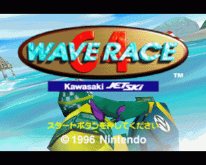 n64游戏 N64水上摩托[日]A版Wave Race 64 (Japan) (Rev A)