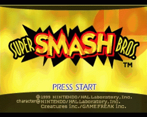n64游戏 任天堂明星大乱斗[澳]Super Smash Bros. (Australia)