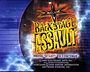n64游戏 台下摔交[美]WCW Backstage Assault (USA)