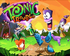 n64游戏 麻烦大了[欧]Tonic Trouble (Europe) (En,Fr,De,Es,It)