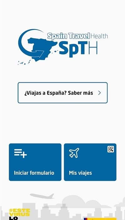 西班牙旅行健康信息表格申报官方版(spth)