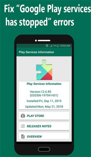 Play Services Info